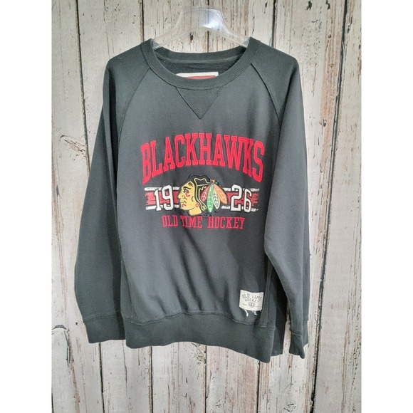 Old Time Hockey Other - Old Time Hockey Mens M Chicago‎ Blackhawks Retro Pullover Sweatshirt Hoodie